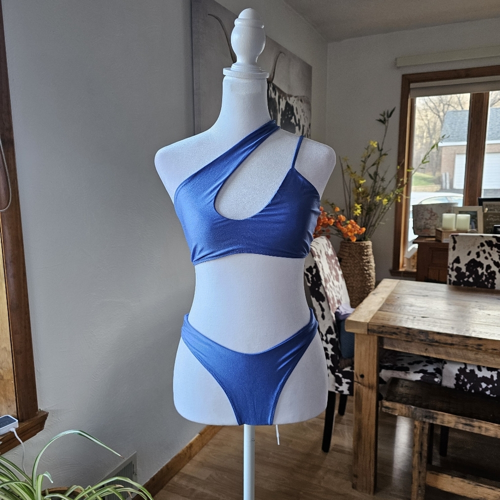 Riot Swim Bikini Ocean Avenue River Top Size S Bottoms Size XS